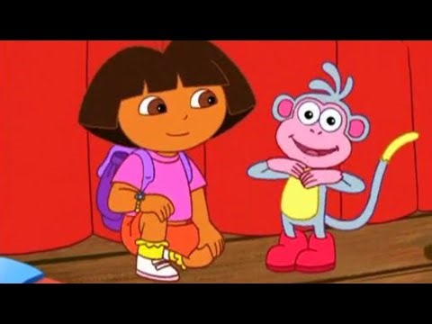 How to draw dora and boots