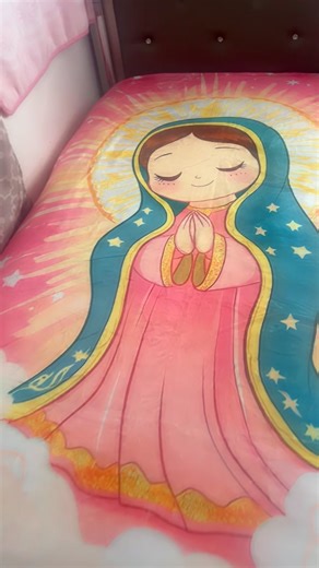 Anime Virgin Mary & Our Lady Guadalupe cobija de la virgencita de guadalupe muy suavecita y calientita #virgen #virgendeguadalupe #virgencita #virgencitadeguadalupe #cobija 🥰🥰🥰🥰