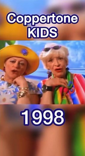 Coppertone Kids ColorBlock (1998) #Fyp #90s #commercials #Coppertonekids