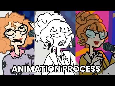 Total reaction Disventure Camp Animation Process