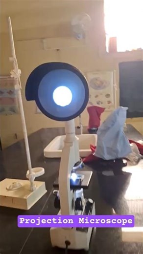 Projection Microscope : Microscope With Projector