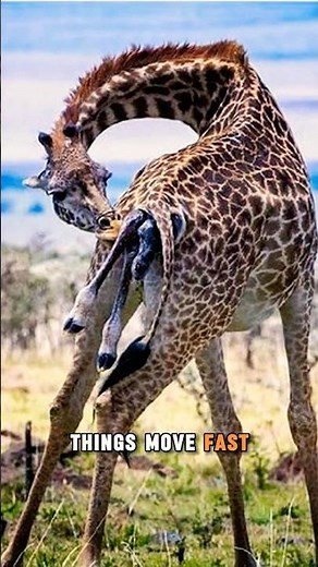 The Way Of Giraffes Giving Birth To Babies Are Unique