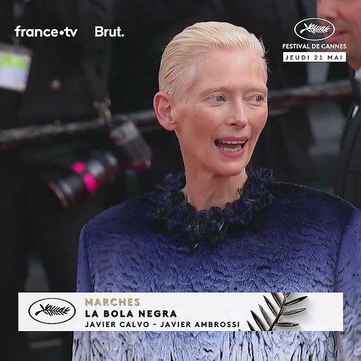 Tilda Swinton, fabuleuse pour cette 79ème édition du Festival de Cannes !