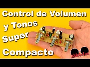 Voltage-controlled tone and volume control with AN5835