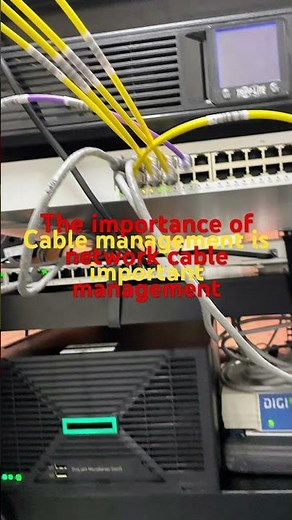 The importance of network cable management for enhancing safety, improving efficiency & performance