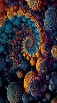 Breathe w/ Fractals: A 3-Minute Mindful Meditation #panicattack #meditatewithmusic #depression 10