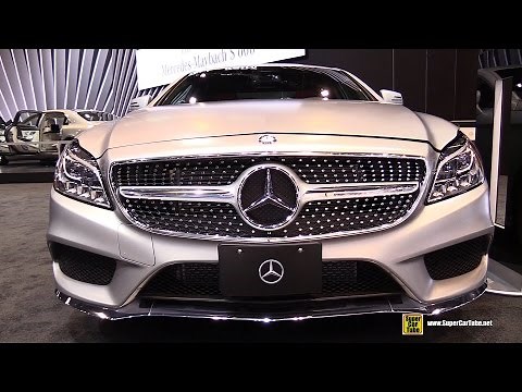 2015 Mercedes Benz CLS Class CLS 400 Coupe -Exterior and Interior Walkaround -2015 Chicago Auto Show