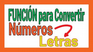 Convertir números a letras en Excel con MACROS - Edwin Ortiz Herazo