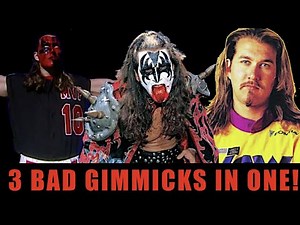 Dale Torborg- 3 bad WCW gimmicks in one video
