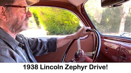 1938 Lincoln Zephyr V-12 Coupe – Part 54: On-Road Driving and Maintenance With JB Donaldson