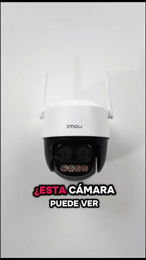 Cámara IMOU: ¿Ve placas de autos desde lejos?