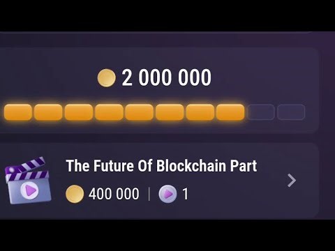 The Future Of Blockchain Part 1 TapSwap Code|
