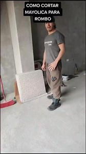 196_COMO CORTAR PORCELANATO👀❤️#porcelanato #mayolica #albañil #acabados #tutoriales #trabaj | Tutorialesde Construccion
