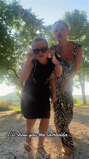 Lambada Dance with Mother and Daughter Moments