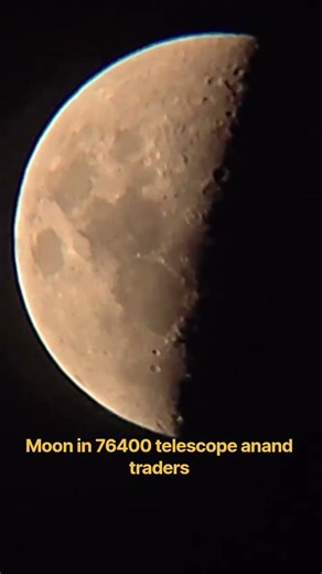 moon in 76400 telescope