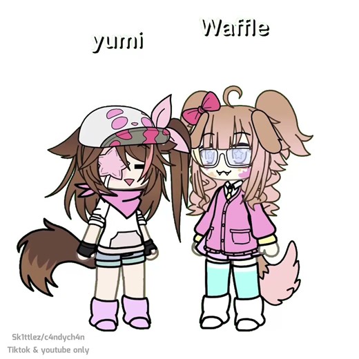 EAT IT UP!!! Ft: ocs, Yumi & Waffle || #trend#gachalife#gacha#fyp#foryou#cutecore