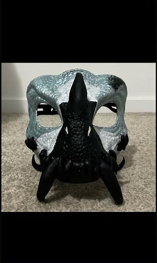Creating My First Dino Mask Fursuit (Part 3)