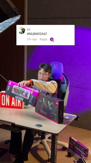 As promised, we're giving away the X803!! Just follow us! #nubwox #gaming #reels #youtubethailand