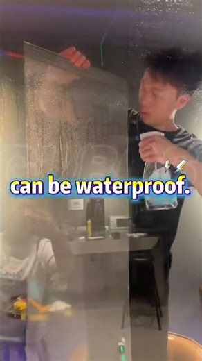 Thin and transparent, easy to install transparent flexible film screen