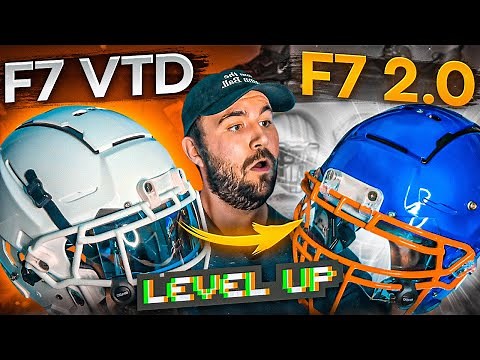 Worth the Upgrade!? Schutt F7 2.0 VS. VTD Helmet Review