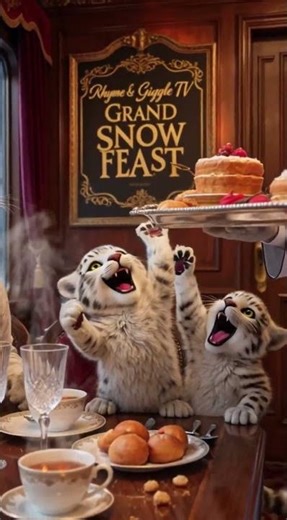 All-Aboard This INSANE Snow Leopard Adventure 🐆🎪 #MagicalKids #Fantasy
