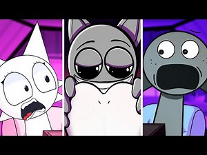 Sprunki Incredibox Wenda x Gray React To SUS TikToks, Themselves, Memes