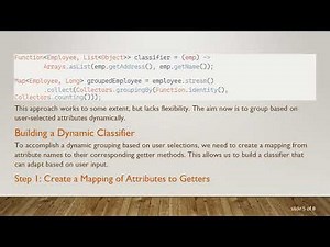 Dynamic Grouping with Java's groupBy() Function in Employee Management