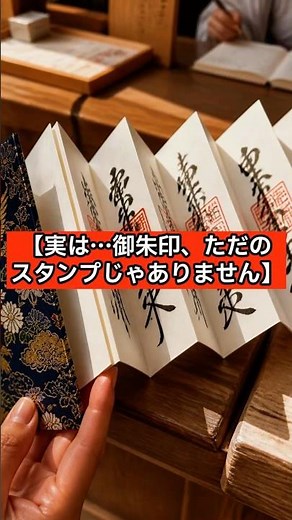 実は…御朱印にはこんな意味があります#御朱印 #神社参拝 #神社好き #御朱印帳 #神社巡り #豆知識
