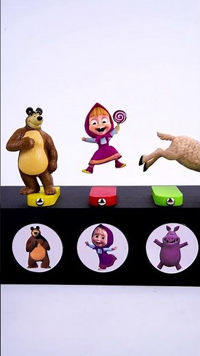 Satisfying Experience with Masha and The Bear Toy Collection #toy #funny