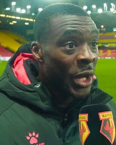Watford FC’s Ken Sema suffers with a stutter, but he bravely came out and did the post-match interview last night... ❤️ | SPORTbible