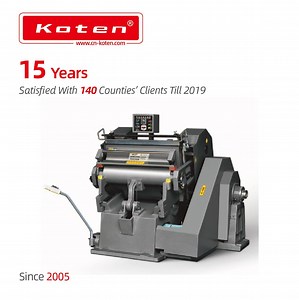 [Hot Item] Corrugated Board Die Cutting Machine for Pakistan Client Since 2012