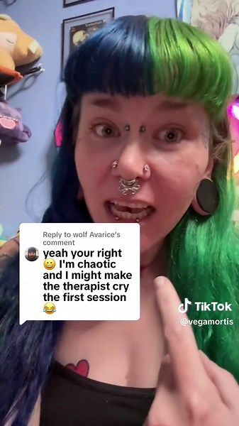 I’ve sent my therapist to therapy — short reply video