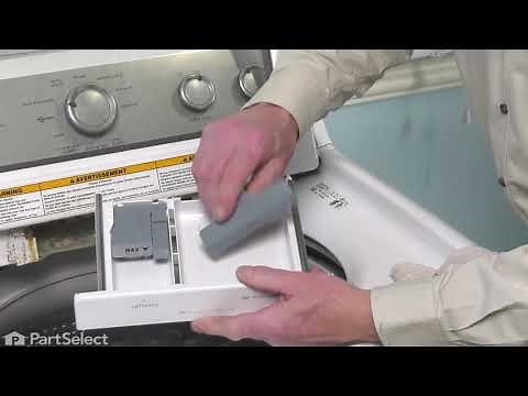 Whirlpool Washer Repair - How to Replace the Drawer (Whirlpool # W11127356)