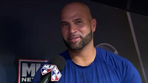 Heidi Watney with Albert Pujols