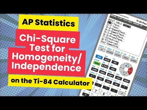 AP Stats Review: How to Use Calculator for a Chi-Square Test