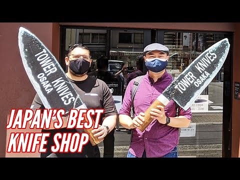 Where To Buy Japanese Knives In Japan For Foreigners - Tower Knives Osaka | English Service