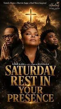 SATURDAY REST IN YOUR PRESENCE | Peaceful Gospel R&B Worship for Healing