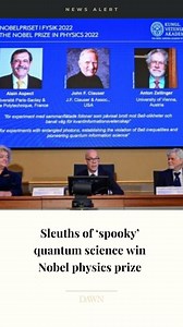 Scientists Alain Aspect, John Clauser and Anton Zeilinger won the 2022 Nobel Prize in Physics for their advances in quantum mechanics on the behaviour of subatomic particles, opening the door to work on supercomputers and encrypted communication. The awards were given for “experiments with entangled photons, establishing the violation of Bell inequalities and pioneering quantum information science”, the award-giving body said on Tuesday. The Royal Swedish Academy of Sciences said the laureates —