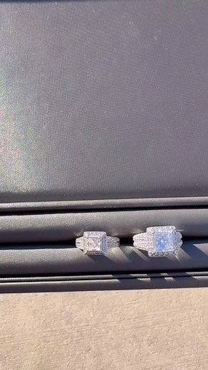 Same ring. Same style. Just a bigger sparkle. ✨ When you already chose the one, but your love (and your diamond) have grown 🤍 Because at C Sterling Jewelers, your story deserves to shine even brighter. #CsterlingCouple #UpgradeYourLove #csterlingjewelers #leviscommons #perrysburg #localjeweler #engagementring | C Sterling Jewelers