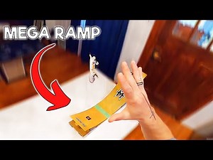 The Tech Deck Mega Ramp!