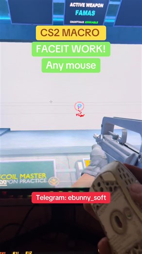 CS2 Faceit No Recoil Macro for Every Mouse