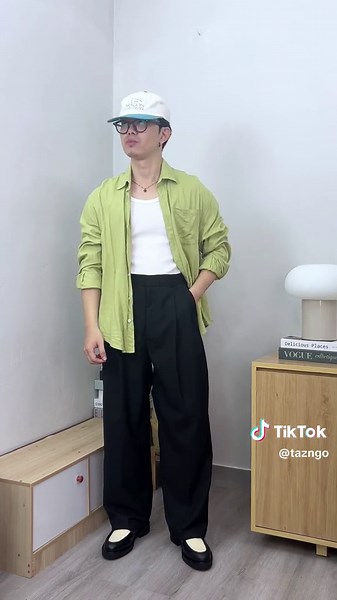 Trả lời @Bạn Đông giấu tên Quần âu cạp cao quá đẹp để mặc tết #tan #tanngo #outfit #2hand #vintage #lifestyle #menswearfashion #vtvcab