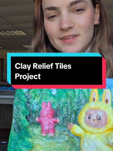 Creating Stunning Clay Relief Tiles in Sculpture Class