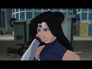 Wonder Woman first fight scene Wonder Woman Bloodlines 2019