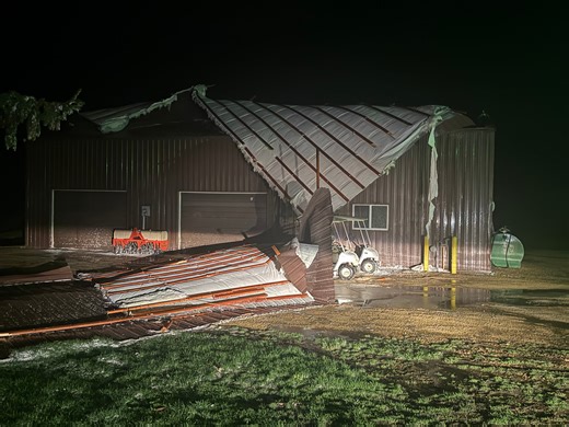 Juneau County Sheriff’s Office urging people to avoid Union Center amid storm damage