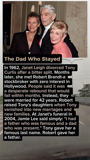 The Dad Who Stayed. Robert Brandt and Janet Leigh. #shorts #celebrity #hollywood