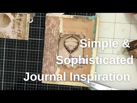 Make a Sophisticated Scrappy Journal in One Afternoon ✂️ Easy Vintage Junk Journal Tutorial