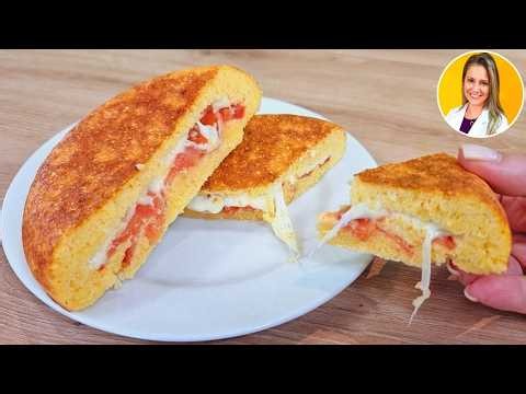 PÃO de CUSCUZ na FRIGIDEIRA - Super FOFINHO, FÁCIL, RÁPIDO e BARATO!