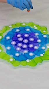 Love the mandala mold for making resin bowls! #mixedmediagirl #resin | Mixed Media Girl