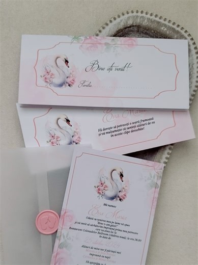un model de invitatie tare drag🤍 se poate personaliza integral, pana la cele mai mici detalii #invitatii #botez #babygirl